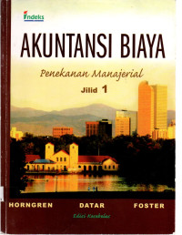 Image of AKUNTANSI BIAYA JILID 1