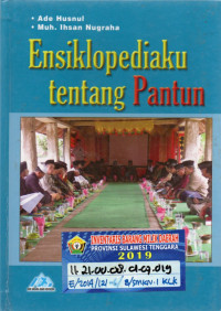 Image of ENSIKLOPEDIA TENTANG PANTUN