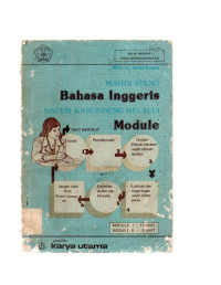 Image of MAHIR STENO BAHASA INGGERIS SISTEM KERUNDENG MELALUI MODULE
