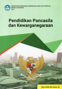 Image of PENDIDIKAN PANCASILA DAN KEWARGANEGARAAN KEL;AS XII