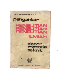 Image of PENGANTAR PENILITIAN ILMIAH