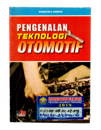 Image of PENGENALAN TEKNOLOGI OTOMOTIF