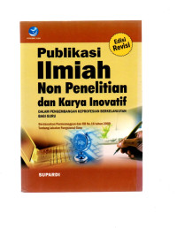 Image of PUBLIKASI ILMIAH NON PENELITIAN DAN KARYA INOVATIF