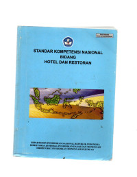 Image of STANDAR KOMPETENSINASIONAL BIDANG HOTEL DAN RESTORAN
